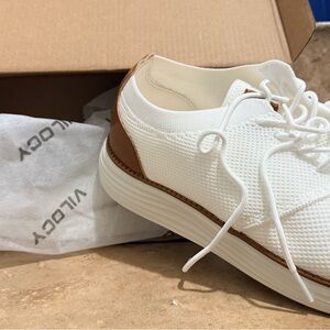 VILOCY Men's Fashion Dress Sneakers Casual Walking Shoes Business Lightweight